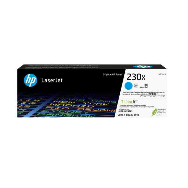 Toner HP W2301X Ciano 5.5K Pags - P/ 4303FDW 4203DW