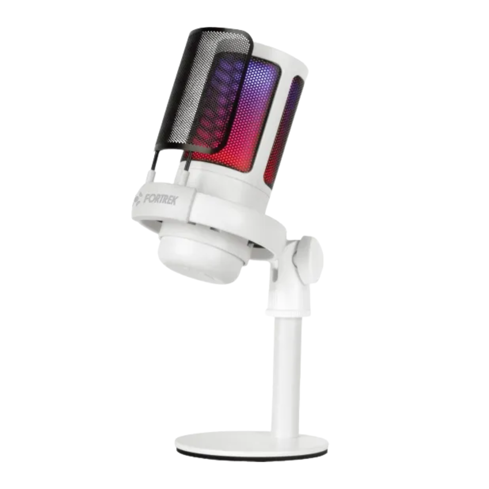 Microfone Gamer Fortrek MIC10 Branco - 86961