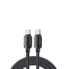 Cabo de Dados Magnético USB-C Essager 60w 1.0mt Nylon Preto - EXCTT2-TD01-P