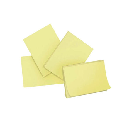 Bloco Adesivo 38x50mm Amarelo c/ 400 Folhas (4 Blocos) Keep - EI013