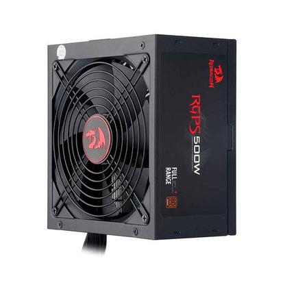 Fonte Real Atx Gamer 500w Redragon 80 Plus Bronze Pfc Ativo S/ Cabo Biv - GC-PS001-1