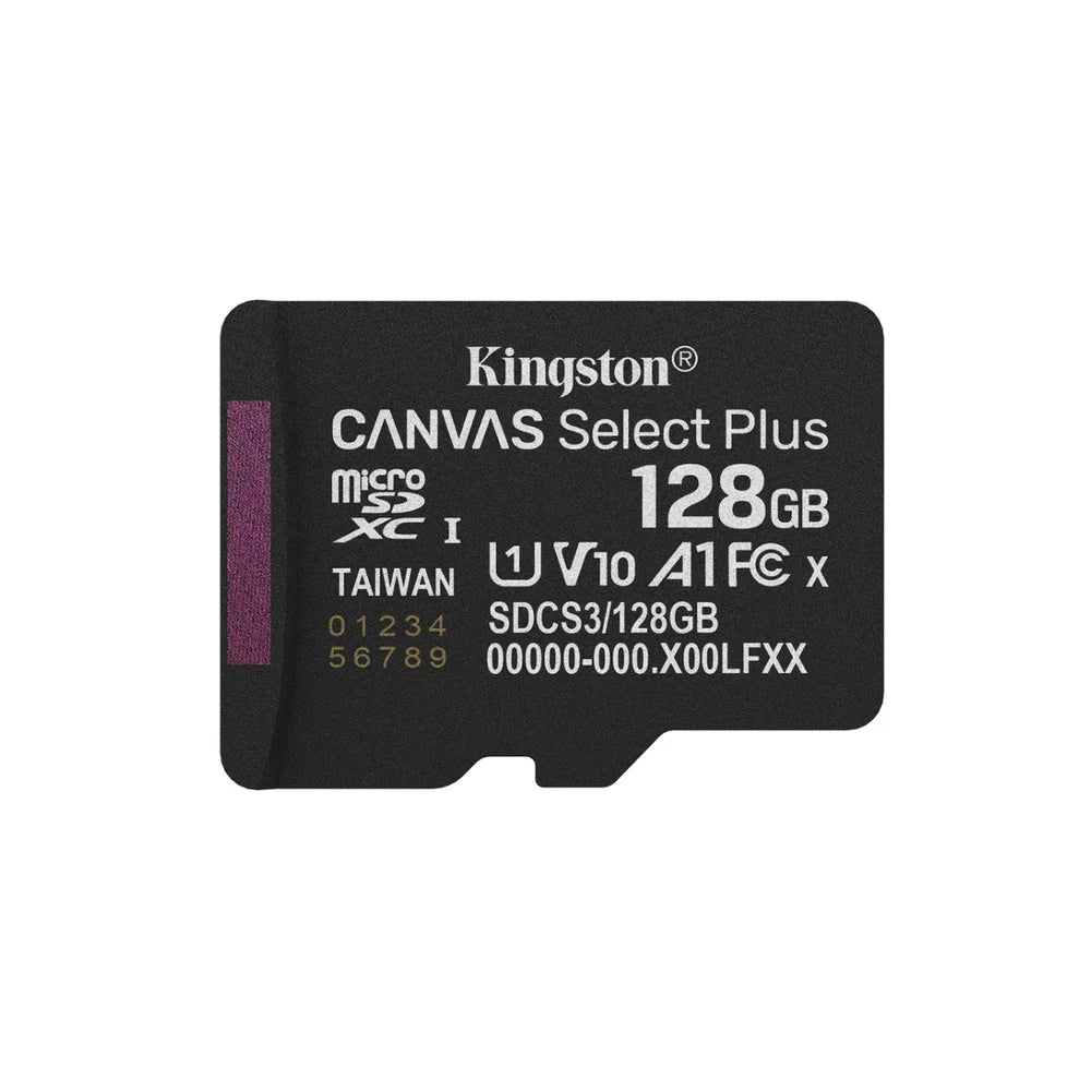 Cartão De Memória 128gb Micro Sd Card Kingston Canvas Select Plus Cl 10 - SDCS3128GB