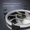 Kit c/ 5 Cooler Fan para Gabinete Gamdias Aeolus RGB 120mm Preto - M2-1205R