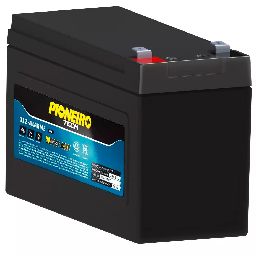 Bateria Para Nobreak 12v 7ah Pioneiro Tech 20444