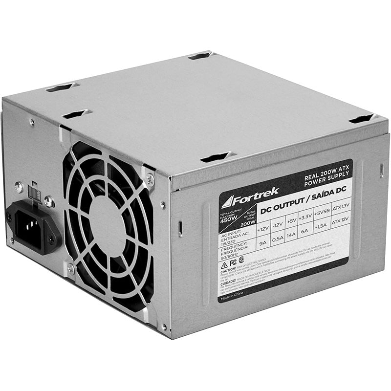Fonte Atx 200w Fortrek Pws-2003 Truedata