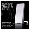 Roteador Starlink Mini Gen 3 C/ Wi-fi Tri-Band Mesh e IP56 - UTR-251