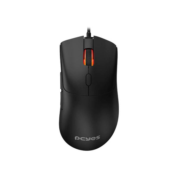 Mouse Gamer PCYes Hydrus Black Vulcan 6 Botões 12400dpi RGB - PMGHBV