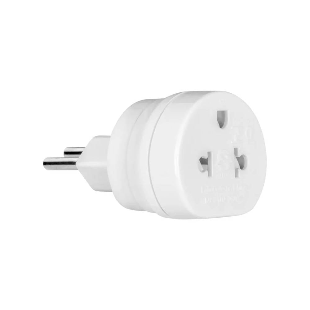 Adaptador de Tomada US-BR Branco - WI243