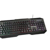 Kit Gamer Multilaser Teclado Led Abnt + Mouse Led 2400Dpi - TC239