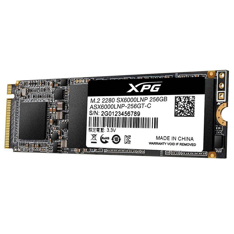 Ssd M.2 NVMe 256gb (240gb) XPG Adata SX6000 Lite - ASX6000LNP-256GT-C