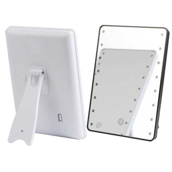 Espelho de Mesa Para Maquiagem Com 16 Luzes de Led Reguláveis