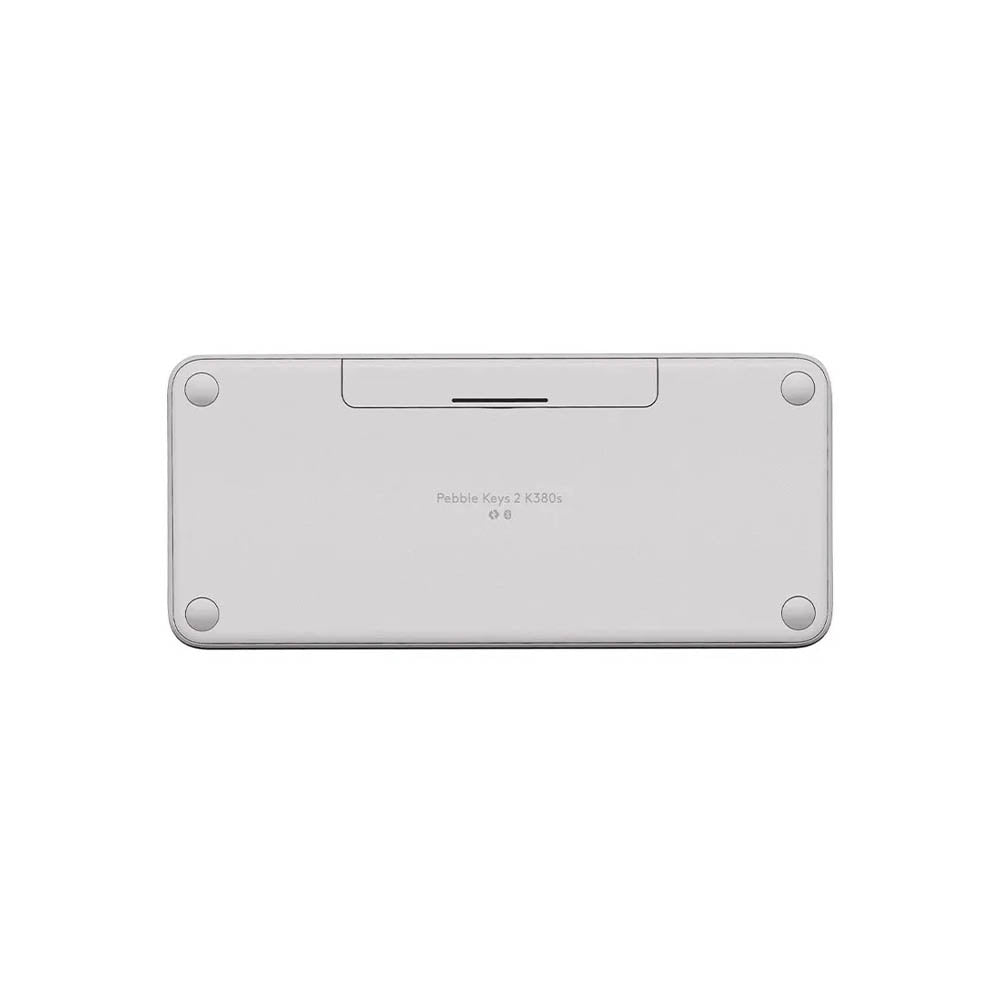 Teclado Sem Fio Multimidia Logitech K380s Bluetooth Branco 920-011790
