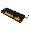 Teclado Gamer Mecanico PCYes 60% Usb A / Tipo C Switch Red Anti Ghost Kuromori Black Voyager Edition - KMVY60RD