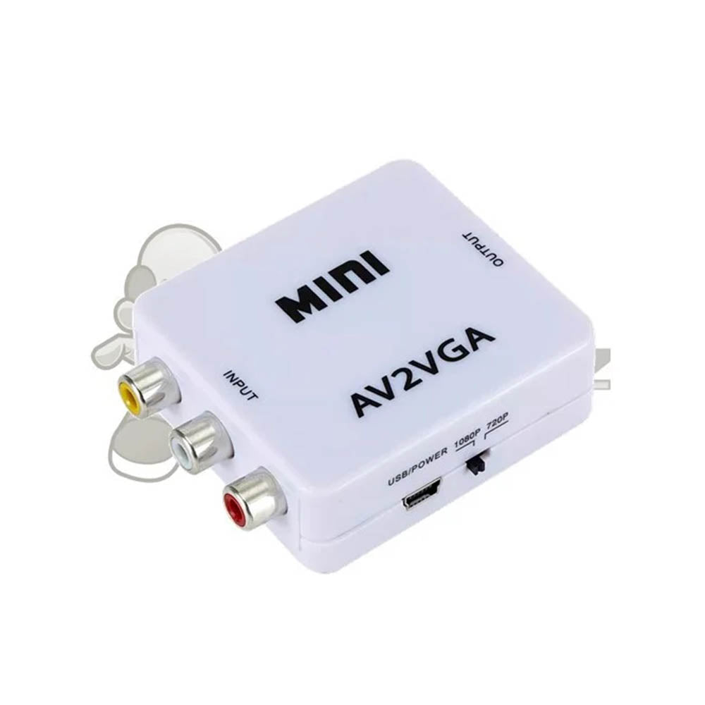 Adaptador Conversor AV (Rca) Para Vga It-Blue - Av2Vga