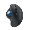 Mouse Ergonomico Sem Fio Bluetooth Logitech Ergo M575s Track Ball Preto