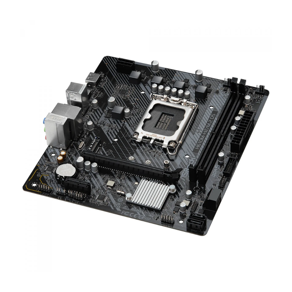 Placa Mae ASRock H610M-H2/M.2 D5 Lga 1700 2x Ddr5 Hdmi USB 3.2 M.2