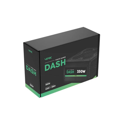 Fonte Real Atx Gamer Vinik Dash 350w S/ Cabo Bivolt - VFG350WPV3 Truedata