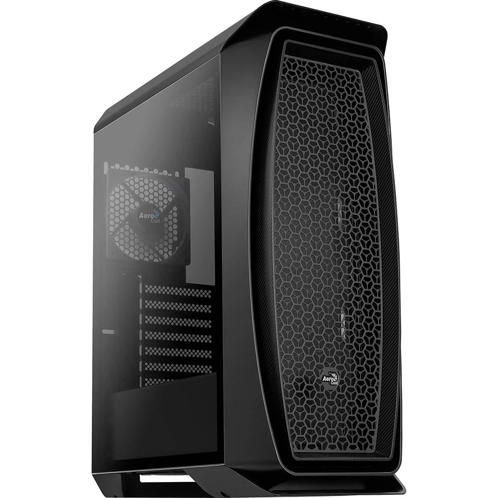Gabinete Gamer Aerocool Mid Tower Aero One Preto Com Painel Vidro Temperado - 70165