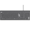 Teclado Usb PCYes Soft Preto / Cinza - Ptosf2Ab
