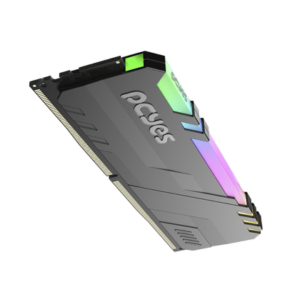 Memoria para Desktop PCYes Udimm DDR5 16gb 5600mhz C/ RGB Black - PM165600D5BR