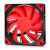 Cooler Fan para Gabinete Deepcool Led 120x25mm Red - TF120