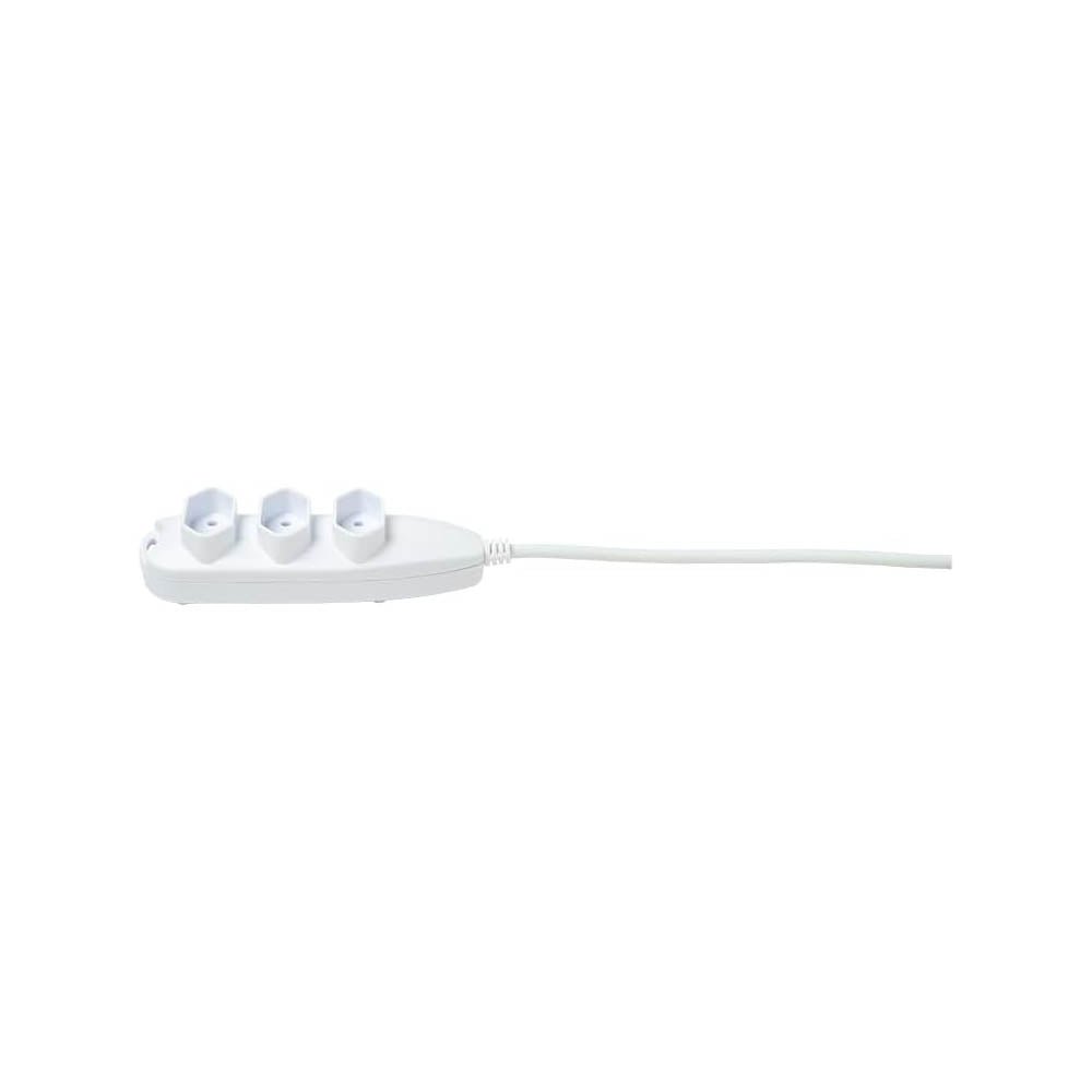 Extensão Elétrica 3 Tomadas 10A 3mt Bivolt Branca Intelbras EXT 3003 - 4830153