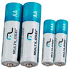 Carregador De Pilhas Multilaser C/ 4 Pilhas AA + 4 Pilhas AAA - CB093