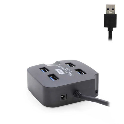 Hub Usb 4 Portas Knup kP-T121 Usb 3.0 5 Gbps High Speed
