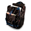 Mochila para Notebook 15.6" Kross Elegance Casual Preta e Azul - KE-BPM40