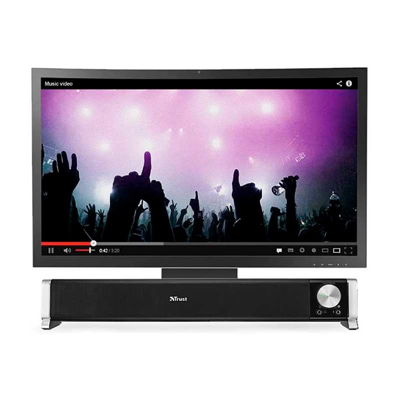 Caixa De Som Soundbar Gamer Trust GXT 618 12W USB P2 - 21046