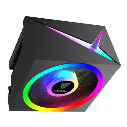 Cooler Para Processador Intel / AMD Gamdias Boreas M1-610 120mm Led RGB - BOREAS M1-610 Truedata