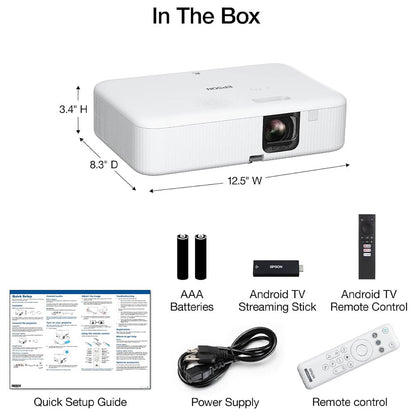 Projetor Epson Powerlite FH02 V11HA85020 - 3000 Lumens FHD Truedata