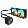 Water Cooler Dual Fan Gigabyte Gaming 240mm ARGB (Intel/AMD) - GAMING 240