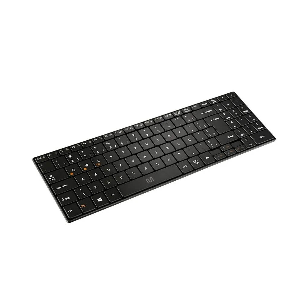 Teclado Sem Fio Slim Multi Bluetooth Multimídia Abnt - TC220