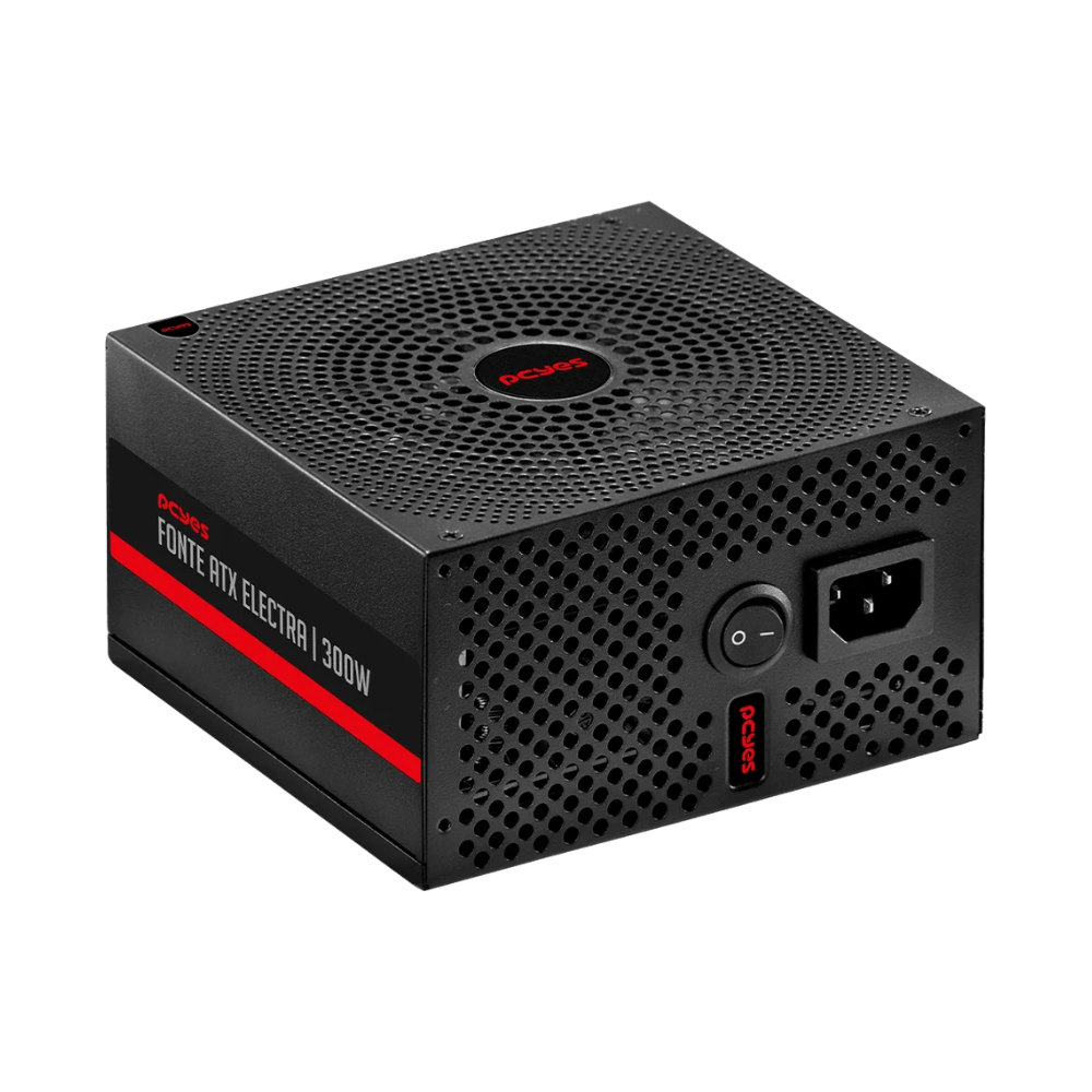 Fonte Atx 300w PcYes Electra Spark Pfc Ativo - ELEC300W