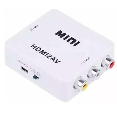 Adaptador Conversor Hdmi Para Av (Rca) - Hdmi2av
