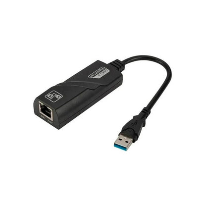 Adaptador Usb 3.0 Para Rj45 10/100/1000 (Placa De Rede Usb) Ethernet Gigabit