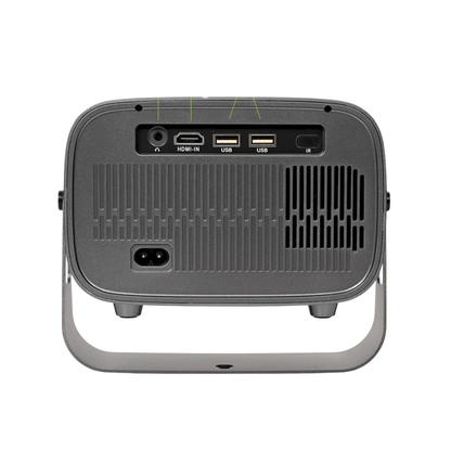 Projetor Smart GET Vision  Full HD 3000 Lumens Android 13 C/ Alto Falante LED HDMI 2x Usb Wi-Fi 120 Pols - 72510
