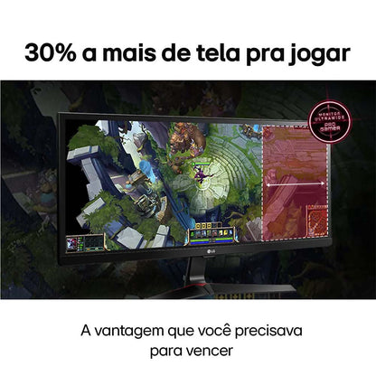 Monitor Led 29 Pols LG Pro Gamer 2560 x 1080 Ultrawide IPS Full Hd Hdmi Displayport - 29UM69G-B.AWZM