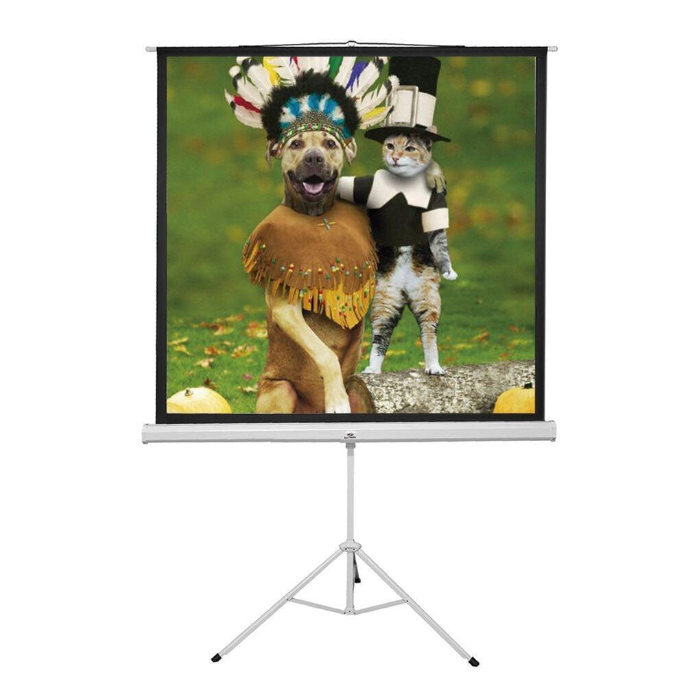 Tela De Projecao Tripe 100" Pols Sumay 1,8m x 1,8m - TTQS100
