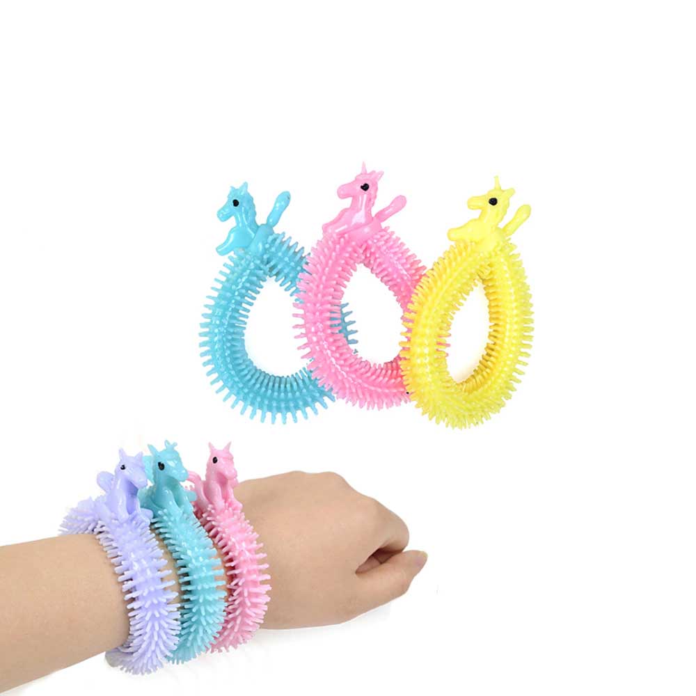 Pulseira de Elástico Sensorial de Borracha Unicornio