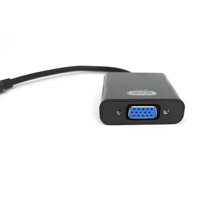Adaptador Conversor USB Tipo C Macho Para Vga Fêmea Knup - KP-AD121 Truedata