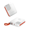 Carregador Portátil Power Bank AGold 10000Mah Turbo e PD Usb Tipo C e Lighting Roxo - BTE-48A
