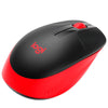 Mouse Sem Fio Logitech M190 Vermelho / Preto - 910-005904