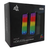 Caixa De Som Knup Horus 2.0 Multimidia 10W RMS C/ Led RGB Usb e P2 - KP-RO810