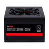 Fonte Atx para Gabinete Slim 300W PCYes SFX Real Spark 75+ Pfc Ativo Cabos Flat - SPKP300MBPT