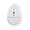 Mouse Ergonomico Sem Fio Logitech Lift Vertical Usb Branco Wireless / Bluetooth - 910-006469