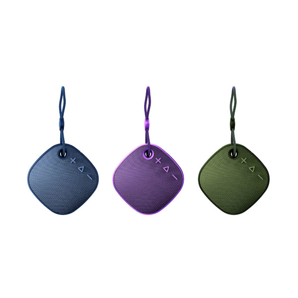 Caixa de Som Portátil Ezra 5w Hi-fi Bluetooth 5.3 Longa Duração Roxa - Ez-D25