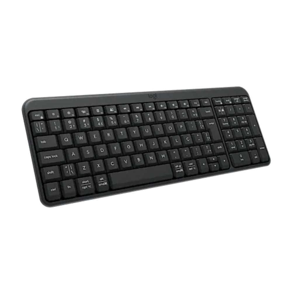 Teclado Sem Fio Bluetooth Logitech k250 Cinza - 920-013448