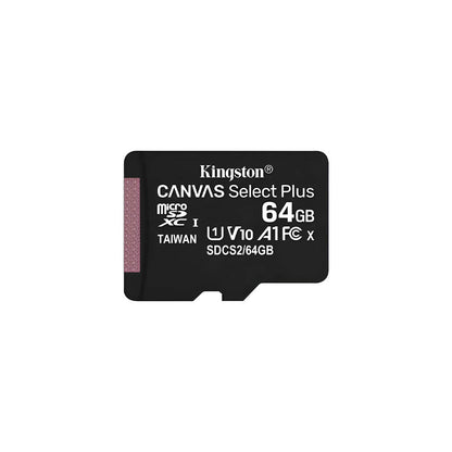 Cartão De Memória 64gb Micro Sd Card Kingston Canvas Select Plus Cl 10 - SDCS364GB